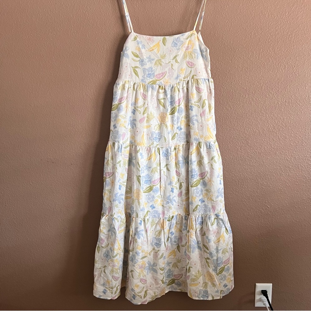 Charlie Holiday Isabella Tiered Maxi Dress Size XS NWT